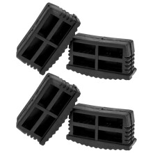 8 Pcs Rubber Anti-Slip Ladder Foot Covers Accessories