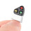 20 Pcs Mini Luminous Traffic Signal Model For Sand Table Decor 8