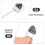 20 Pcs Mini Luminous Traffic Signal Model For Sand Table Decor 5