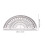 40Pcs Transparent Plastic Protractors for Math Drawing Measuring Tools 10