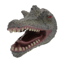 4St Speelse Dinosaur Handpoppen Voor Kinderen Multikleurige Speelgoed
