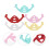 5pcs Bottle Protector Bottle Rack Anti-Fall Three Generations 8
