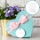 100 Pcs Clear Single Sided Adhesive Tape Sheets For Diy Craft Decor 8