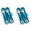 2Sets Kindervork Set Rvs Kop Met Groene Silicone Handgreep 2