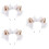3Pièces Cerceaux Décoratifs Doux Pliables 8