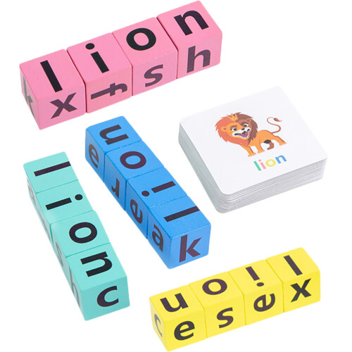3 Sets Kinderen Spelling Spelletjes Letter Match Engels 2