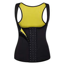 2St Zwarte Control Shapewear Vest Draagbaar En Duurzaam Comfort