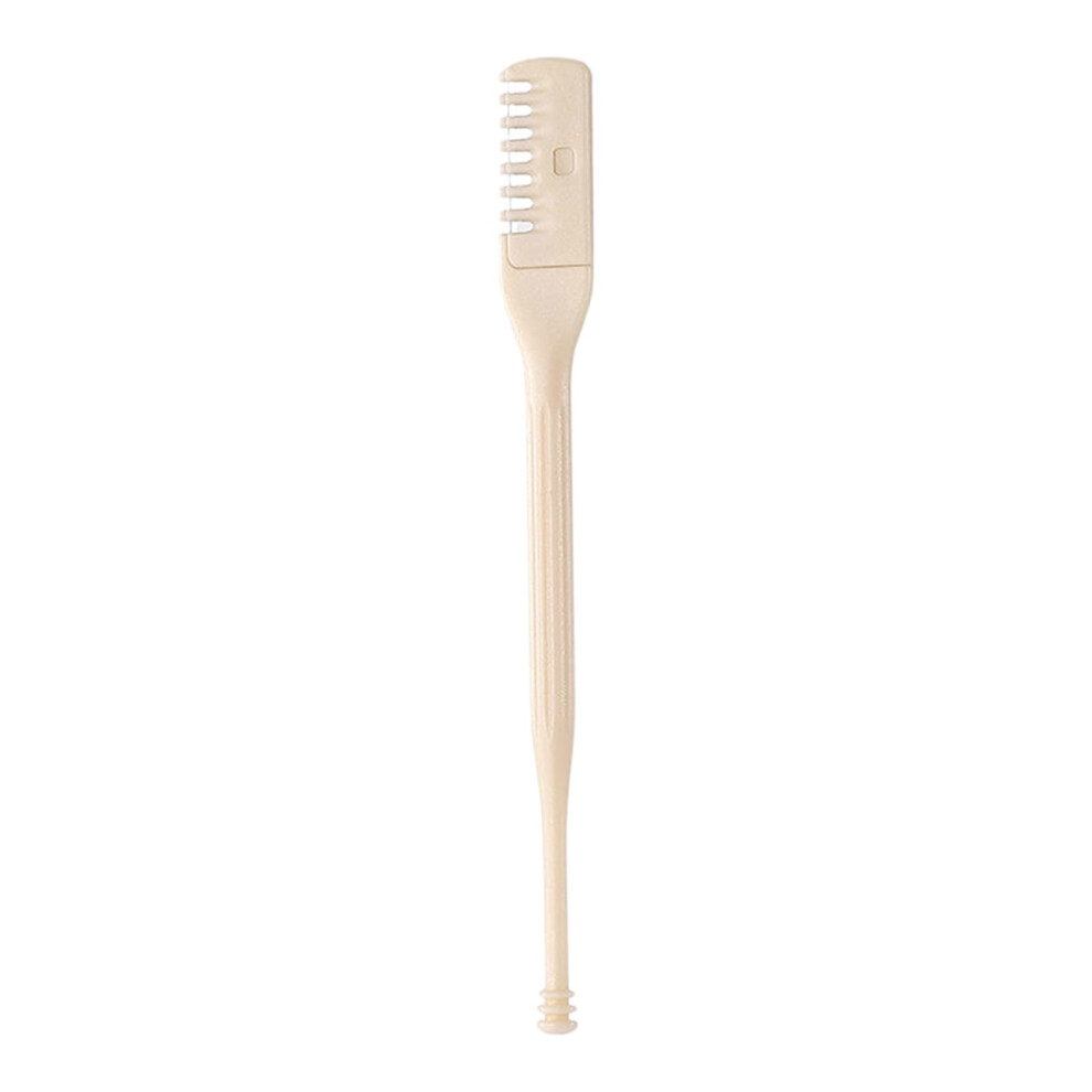 Manual Nose Hair Trimmer with Dual Precision Heads, Painless Battery Grooming Tool for Travel