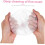 3pcs Exfoliating Mesh Soap Saver Bag with Drawstring for Rich Foam and Quick Lathering 3