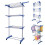 3 Tier Extra Large Foldable Outdoor Clothes Airer 7