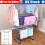 3 Tier Extra Large Foldable Outdoor Clothes Airer 8