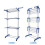 3 Tier Extra Large Foldable Outdoor Clothes Airer 10