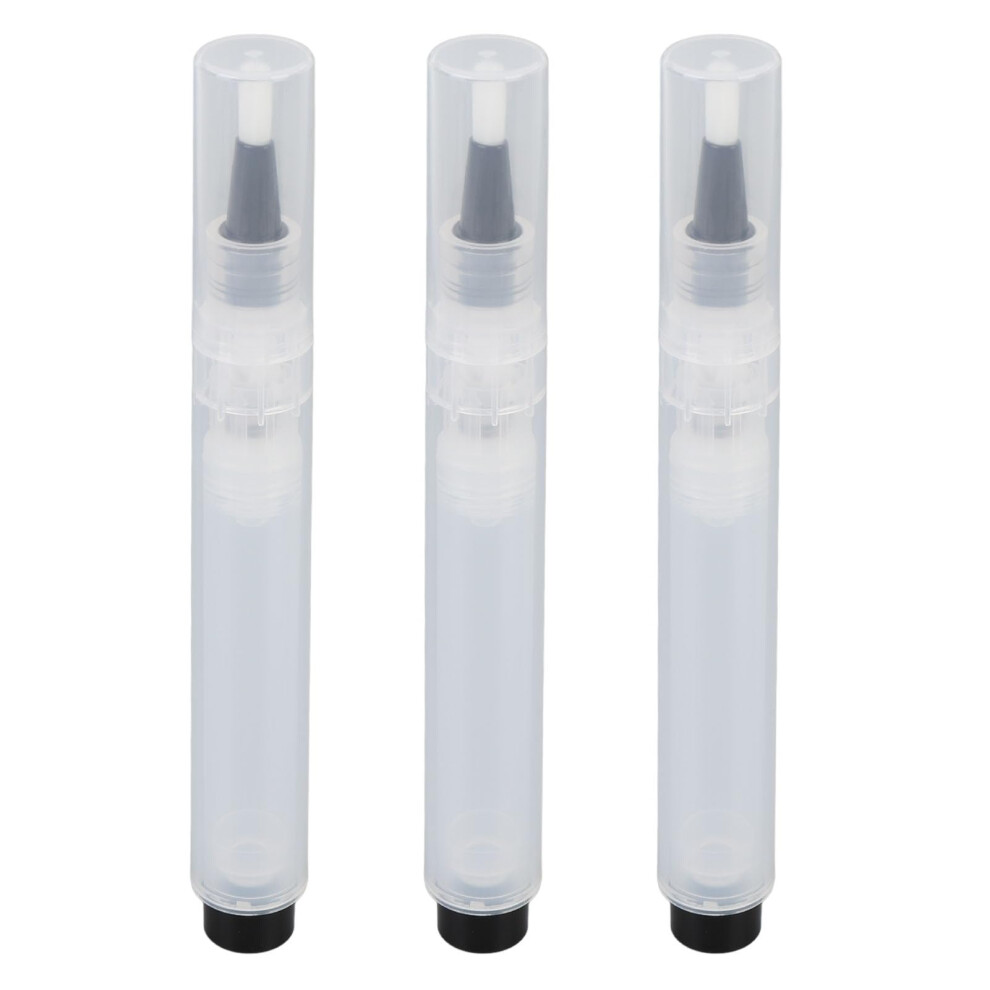 Refillable Makeup Brush Pen with Precise Flow Control, Travel Friendly Foundation Dispenser, 3pcs