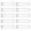 50Pcs Clear Plastic Storage Tubes with White Lids for Beads 1