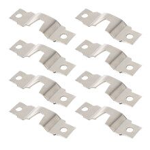 150St Zilveren Aluminium Foto Ophangingen Met Schroeven,