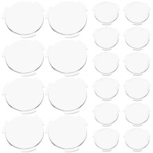 40Pcs Anti-Dizzy Vr Headset Lenses Transparent Plastic for Home Use