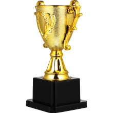 8Stk Kunststoff Pokal Kinder Sieger Auszeichnung Glänzend Gold