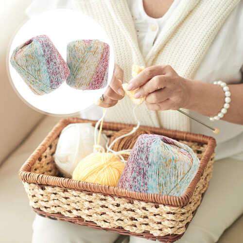 Baumwollseil DIY Strickgarn Makramee Handwerksschnur 2