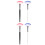 4Stk Schlafmaske Applikator Gesicht Make-Up Bunt 6