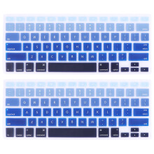 6Stk Atmungsaktive Tastaturschutzfolie Blau, Silikon Keyboard Cover