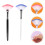 4Stk Schlafmaske Applikator Gesicht Make-Up Bunt 10