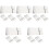 15Stk Schlichte Binder Clips Für Organizer Und Studienhefte 4