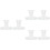 6Stk Transparent 3D Stift Halter Profi Druckstifthalter 5