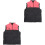 2Stk Beheizbare Weste Herren Polyester ABS Vielseitig Warm 5