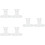6Stk Transparent 3D Stift Halter Profi Druckstifthalter 6