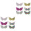 12Stk Metallische Kinder Party Props 4