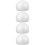 4Pcs White Foam Cake Dummies Lightweight Wedding Display Models 10