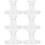 6Stk Transparent 3D Stift Halter Profi Druckstifthalter 7