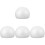 4Pcs White Foam Cake Dummies Lightweight Wedding Display Models 4