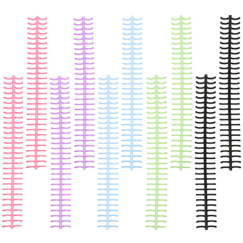 30Stk Farbige Spiralbinderinge Für Notizhefte Und Scrapbooking