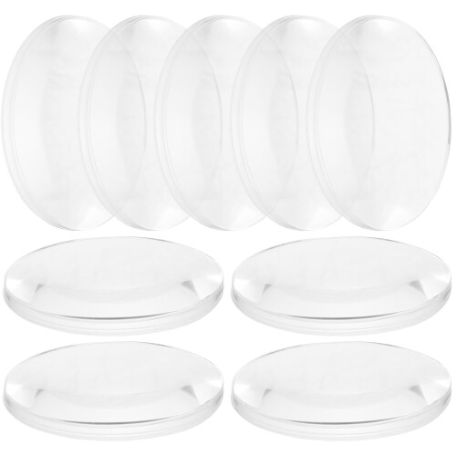 240Stk Robuste Transparente Konvexe Physik-Linsen Für 1