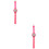 2Stk Verstellbare Kinderuhr Cartoon Design LED Rosa 4