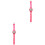 2Stk Verstellbare Kinderuhr Cartoon Design LED Rosa 2