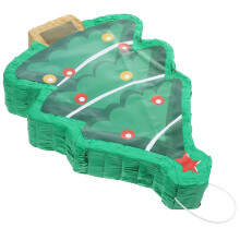 2Stk Weihnachtsbaum Pinata Papier Partyspiel Süßigkeiten Geschenk