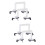 4Pièces Accessoires Violon Pour Débutant Correcteur D'archet Durable 6