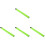 4Sets Fußball Trainingsstab Multifunktional Langlebig 4