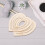 1Ensemble Outil Macramé En Bois Durable Khaki Pour Tressage Découpe 3