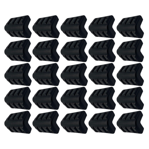 25Pièces Couvre-Coin Noir Pour Caisson D'enceinte