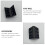 25Pièces Couvre-Coin Noir Pour Caisson D'enceinte 9