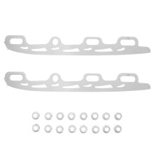1Paire Lames De Hockey Artistique Interchangeables Argent