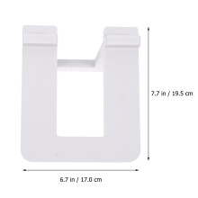 2Pcs Practical White PVC Balance Bike Parking Rack Kids Scooter Stand