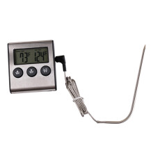 2 Pack Instant Read Food Thermometer Kitchen With Probe Meat Alarm