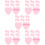 250 Pcs Makeup For Loose Powder Face Cosmetic Tools 7