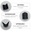 25Pièces Couvre-Coin Noir Pour Caisson D'enceinte 7