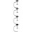 4Pièces Accessoires Argentés Pour Pâtes Clips Fixation Fer PP 9