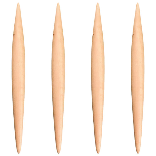3 Pieces Pizza Rolling Pin Kitchen Roller Bakery Dough Sticks For